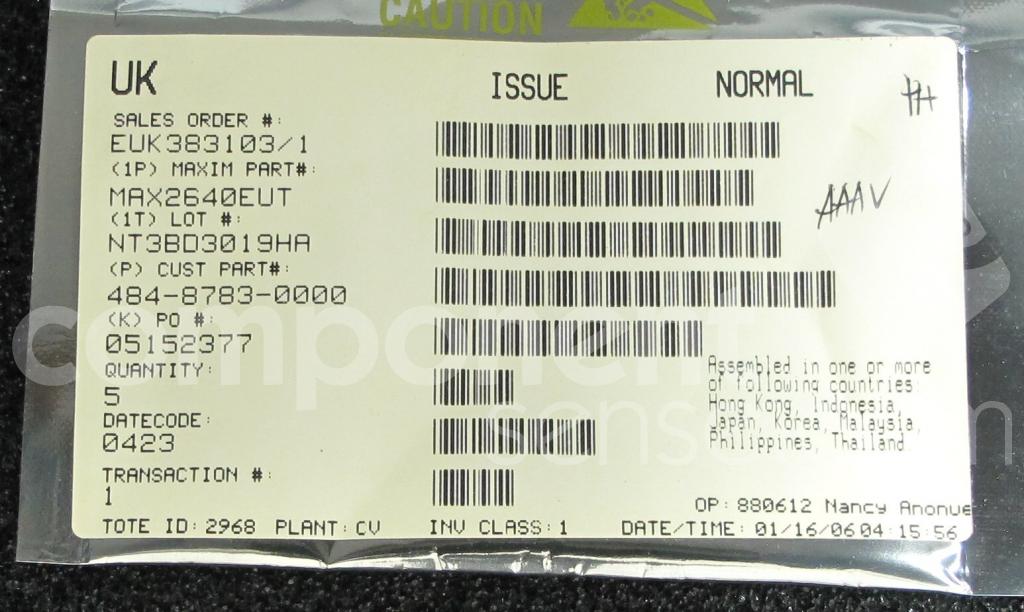 MAX2640EUT