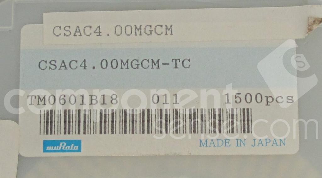CSAC4.00MGCM-TC